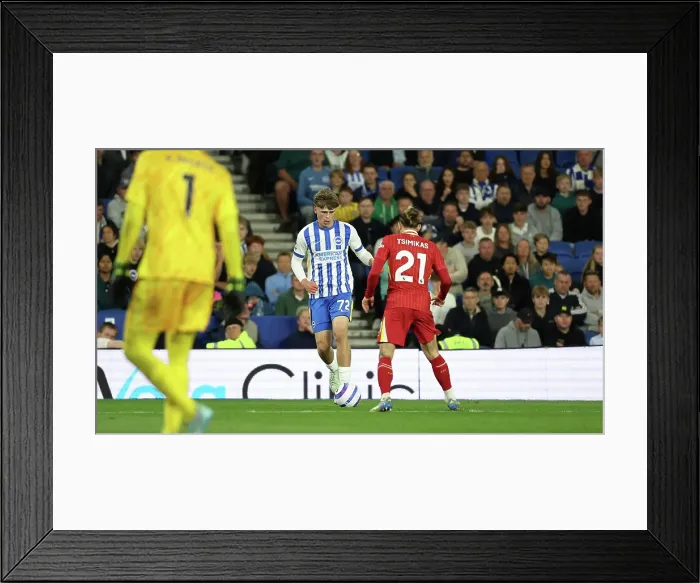 Framed Print : Brighton and Hove Albion v LIverpool Premier League 19MAY25 Framed Print : Brighton and Hove Albion v LIverpool Premier League 19MAY25