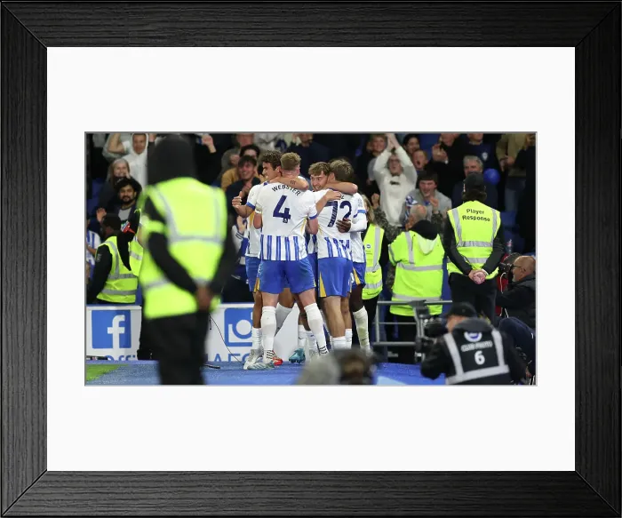 Framed Print : Brighton and Hove Albion v LIverpool Premier League 19MAY25 Framed Print : Brighton and Hove Albion v LIverpool Premier League 19MAY25