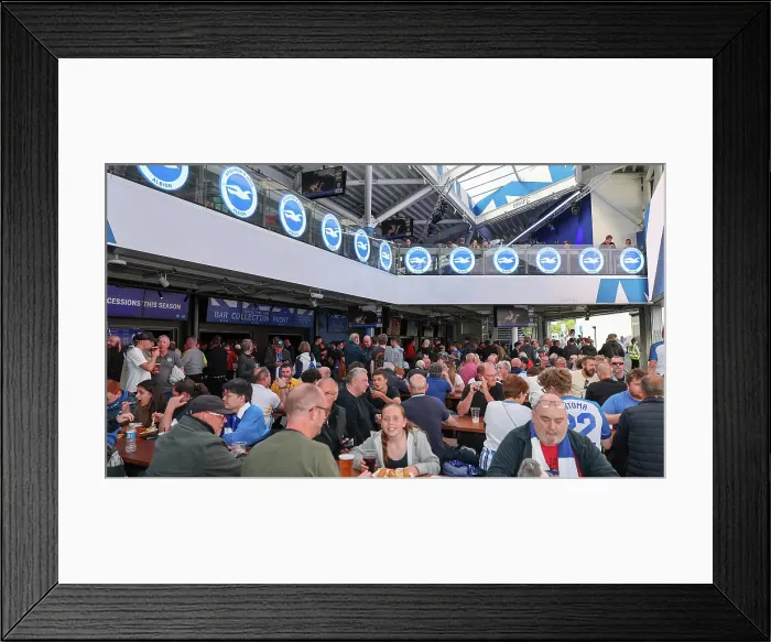 Framed Print : Brighton and Hove Albion v LIverpool Premier League 19MAY25 Framed Print : Brighton and Hove Albion v LIverpool Premier League 19MAY25
