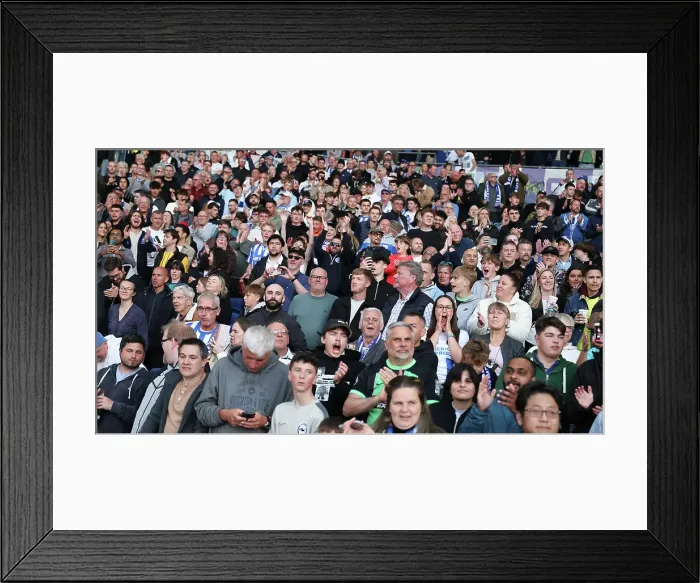 Framed Print : Brighton and Hove Albion v LIverpool Premier League 19MAY25