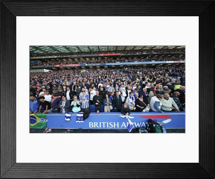 Framed Print : Brighton and Hove Albion v LIverpool Premier League 19MAY25 Framed Print : Brighton and Hove Albion v LIverpool Premier League 19MAY25