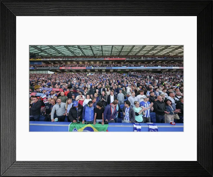 Framed Print : Brighton and Hove Albion v LIverpool Premier League 19MAY25 Framed Print : Brighton and Hove Albion v LIverpool Premier League 19MAY25