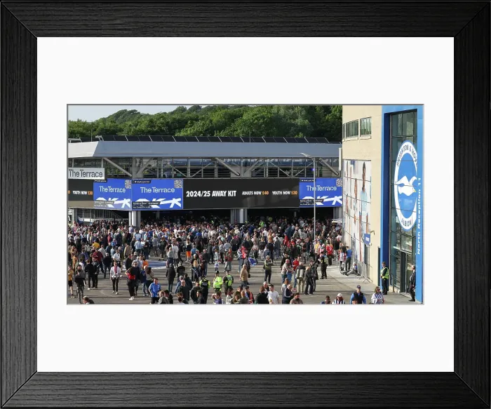 Framed Print : Brighton and Hove Albion v LIverpool Premier League 19MAY25 Framed Print : Brighton and Hove Albion v LIverpool Premier League 19MAY25