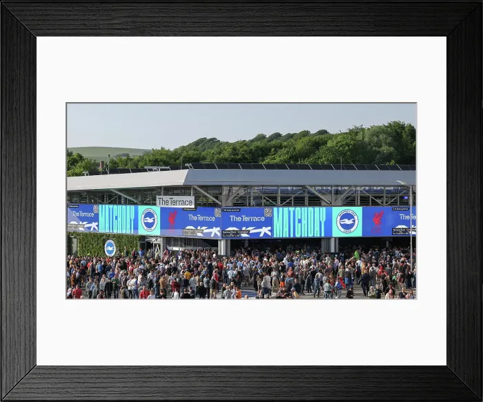 Framed Print : Brighton and Hove Albion v LIverpool Premier League 19MAY25 Framed Print : Brighton and Hove Albion v LIverpool Premier League 19MAY25
