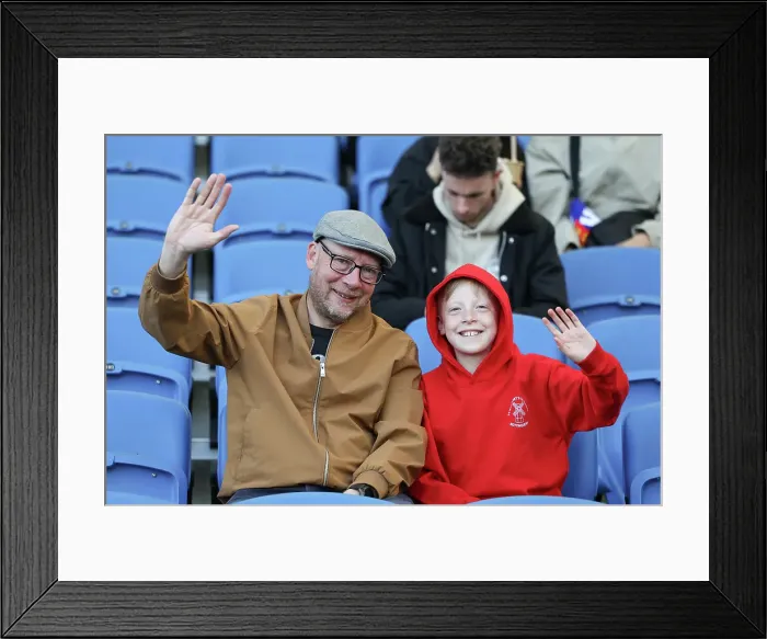 Framed Print : Brighton and Hove Albion v LIverpool Premier League 19MAY25 Framed Print : Brighton and Hove Albion v LIverpool Premier League 19MAY25