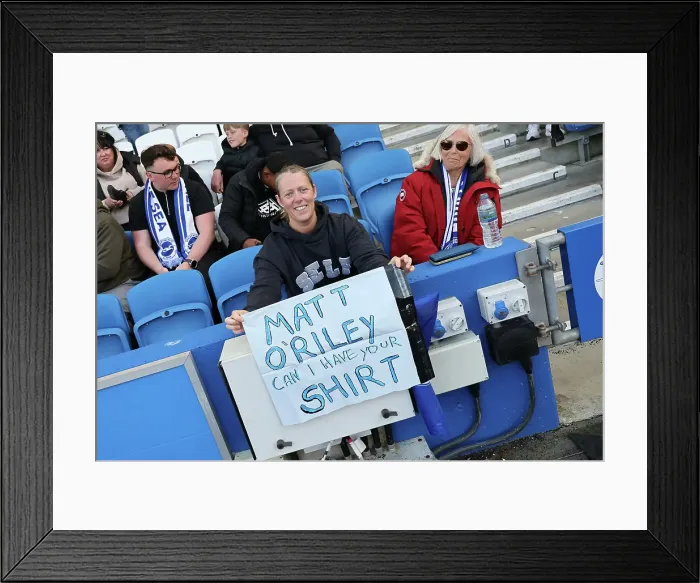 Framed Print : Brighton and Hove Albion v LIverpool Premier League 19MAY25 Framed Print : Brighton and Hove Albion v LIverpool Premier League 19MAY25