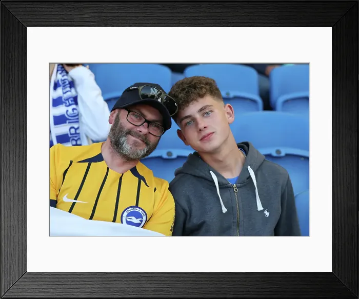 Framed Print : Brighton and Hove Albion v LIverpool Premier League 19MAY25