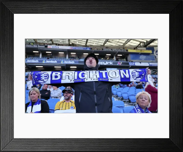 Framed Print : Brighton and Hove Albion v LIverpool Premier League 19MAY25 Framed Print : Brighton and Hove Albion v LIverpool Premier League 19MAY25