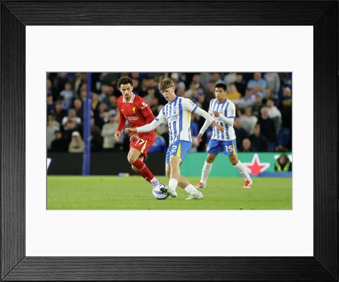 Framed Print : Brighton and Hove Albion v LIverpool Premier League 19MAY25 Framed Print : Brighton and Hove Albion v LIverpool Premier League 19MAY25
