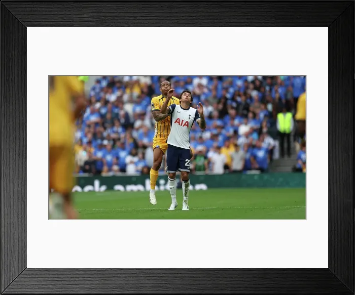 Framed Print : Tottenham Hotspur v Brighton and Hove Albion Premier League 25MAY25 Framed Print : Tottenham Hotspur v Brighton and Hove Albion Premier League 25MAY25