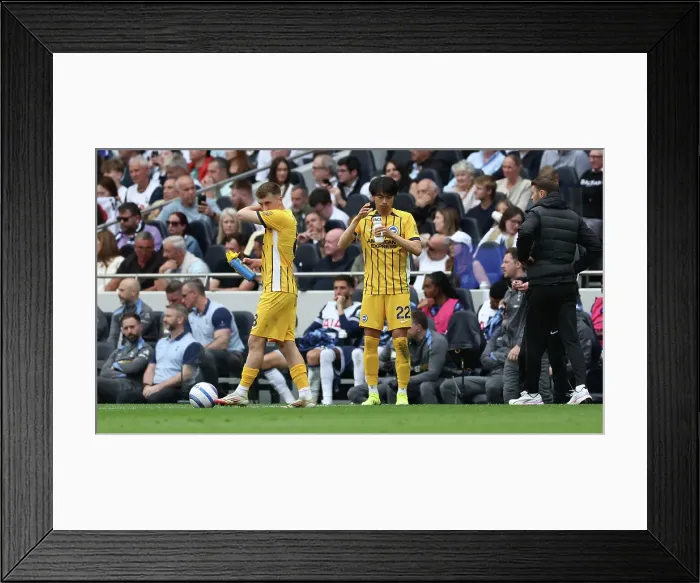 Framed Print : Tottenham Hotspur v Brighton and Hove Albion Premier League 25MAY25 Framed Print : Tottenham Hotspur v Brighton and Hove Albion Premier League 25MAY25