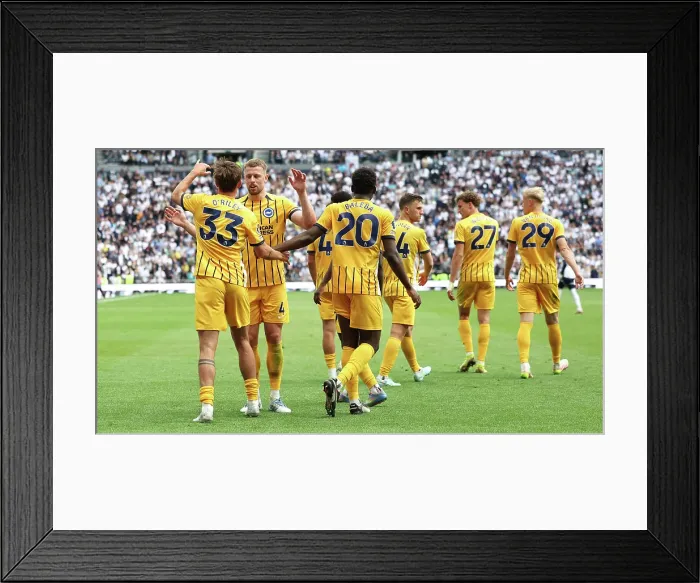 Framed Print : Tottenham Hotspur v Brighton and Hove Albion Premier League 25MAY25