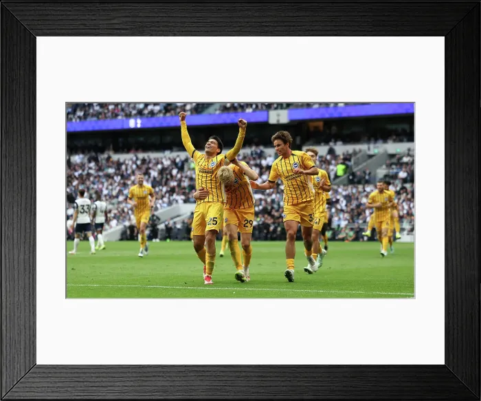 Framed Print : Tottenham Hotspur v Brighton and Hove Albion Premier League 25MAY25