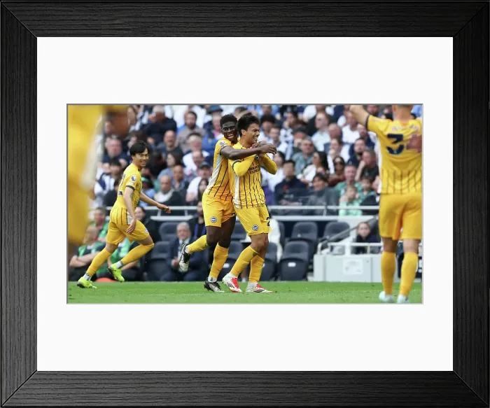 Framed Print : Tottenham Hotspur v Brighton and Hove Albion Premier League 25MAY25