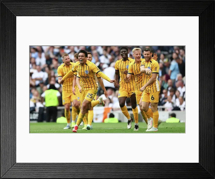 Framed Print : Tottenham Hotspur v Brighton and Hove Albion Premier League 25MAY25