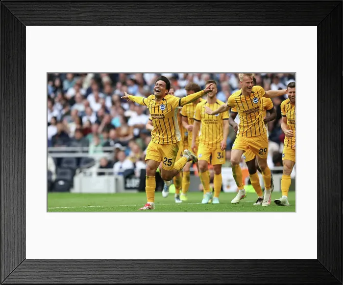 Framed Print : Tottenham Hotspur v Brighton and Hove Albion Premier League 25MAY25