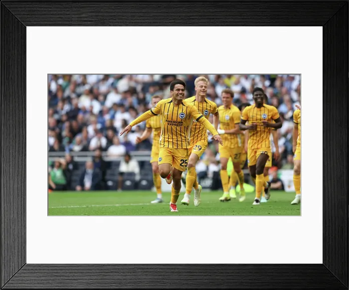 Framed Print : Tottenham Hotspur v Brighton and Hove Albion Premier League 25MAY25
