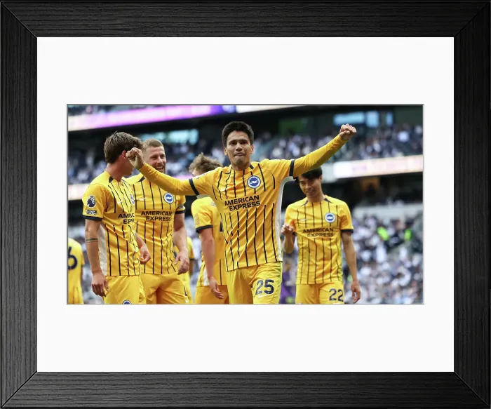 Framed Print : Tottenham Hotspur v Brighton and Hove Albion Premier League 25MAY25