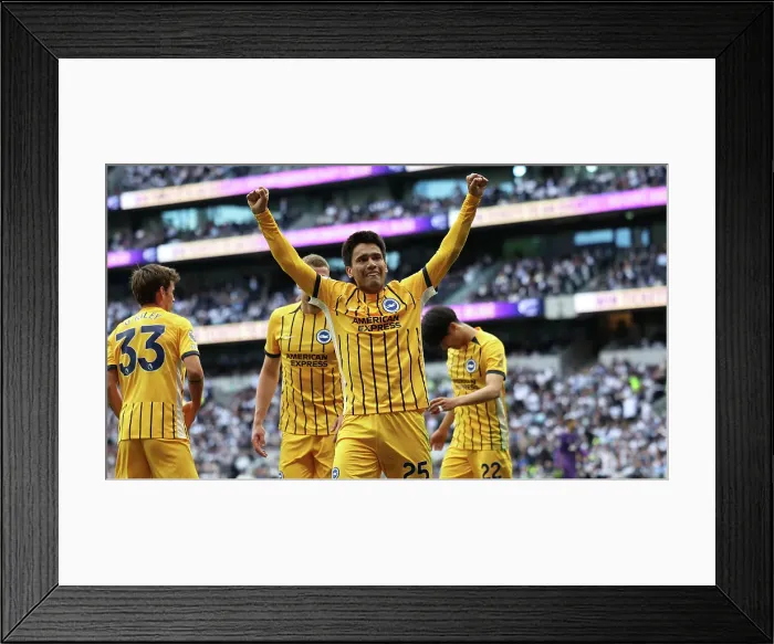 Framed Print : Tottenham Hotspur v Brighton and Hove Albion Premier League 25MAY25