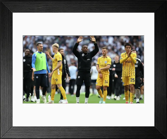 Framed Print : Tottenham Hotspur v Brighton and Hove Albion Premier League 25MAY25 Framed Print : Tottenham Hotspur v Brighton and Hove Albion Premier League 25MAY25