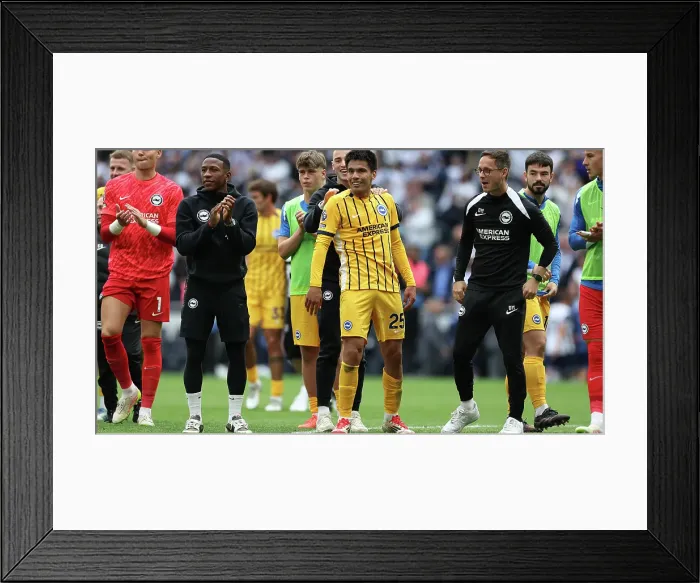 Framed Print : Tottenham Hotspur v Brighton and Hove Albion Premier League 25MAY25 Framed Print : Tottenham Hotspur v Brighton and Hove Albion Premier League 25MAY25