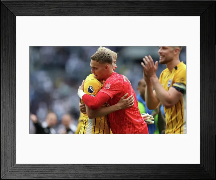 Framed Print : Tottenham Hotspur v Brighton and Hove Albion Premier League 25MAY25