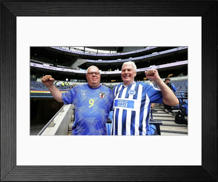 Framed Print : Tottenham Hotspur v Brighton and Hove Albion Premier League 25MAY25