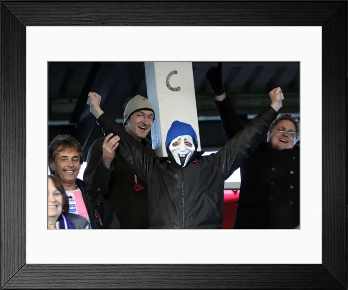 Framed Print : Brighton & Hove Albion FC Fans at Hartlepool United, November 13, 2010 (Withdean Era Crowd Shots) Framed Print : Brighton & Hove Albion FC Fans at Hartlepool United, November 13, 2010 (Withdean Era Crowd Shots)