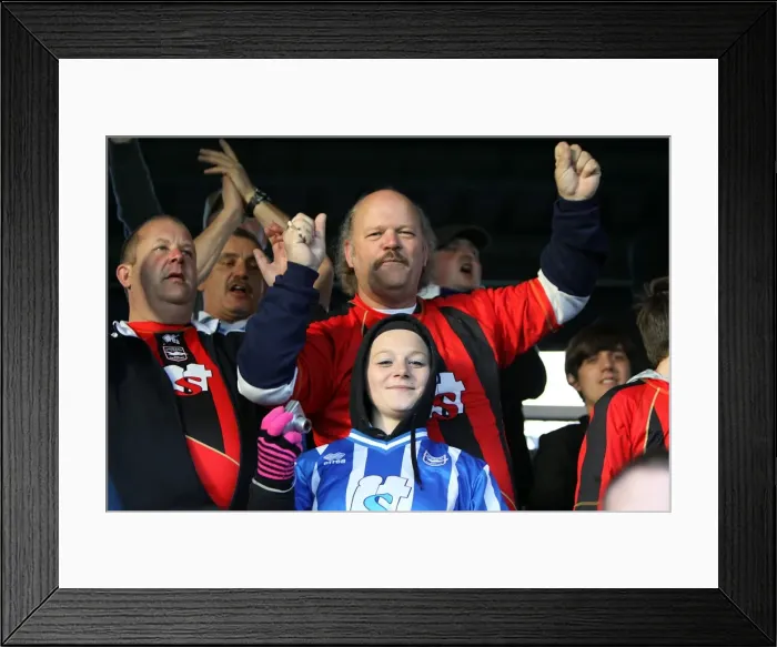 Framed Print : Withdean Era Crowd: Brighton & Hove Albion FC Fans at Hartlepool United (November 13, 2010) Framed Print : Withdean Era Crowd: Brighton & Hove Albion FC Fans at Hartlepool United (November 13, 2010)