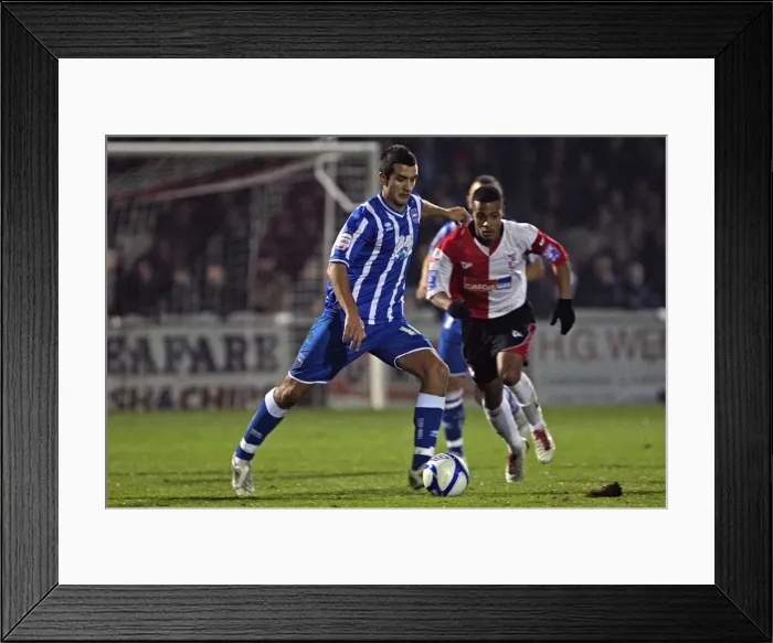 Framed Print : Brighton & Hove Albion 2010-11: Away Game at Woking (FA Cup) Framed Print : Brighton & Hove Albion 2010-11: Away Game at Woking (FA Cup)