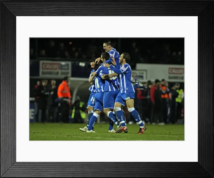 Framed Print : Brighton & Hove Albion at Woking: 2010-11 FA Cup Away Game Framed Print : Brighton & Hove Albion at Woking: 2010-11 FA Cup Away Game