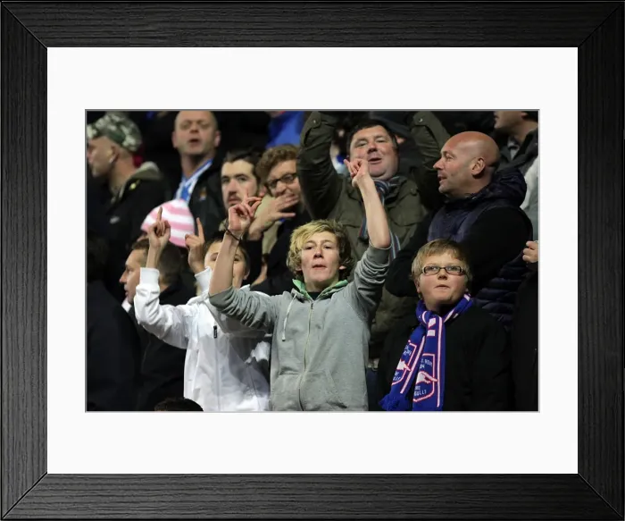 Framed Print : Brighton & Hove Albion FC: Passionate Fans in Action at Southampton, November 2010 Framed Print : Brighton & Hove Albion FC: Passionate Fans in Action at Southampton, November 2010