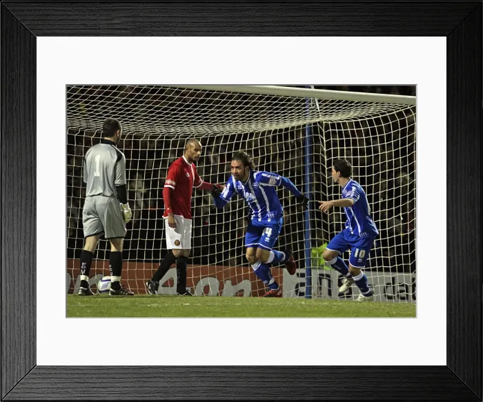 Framed Print : Brighton & Hove Albion Away at FC United of Manchester (2010-11 Season) Framed Print : Brighton & Hove Albion Away at FC United of Manchester (2010-11 Season)