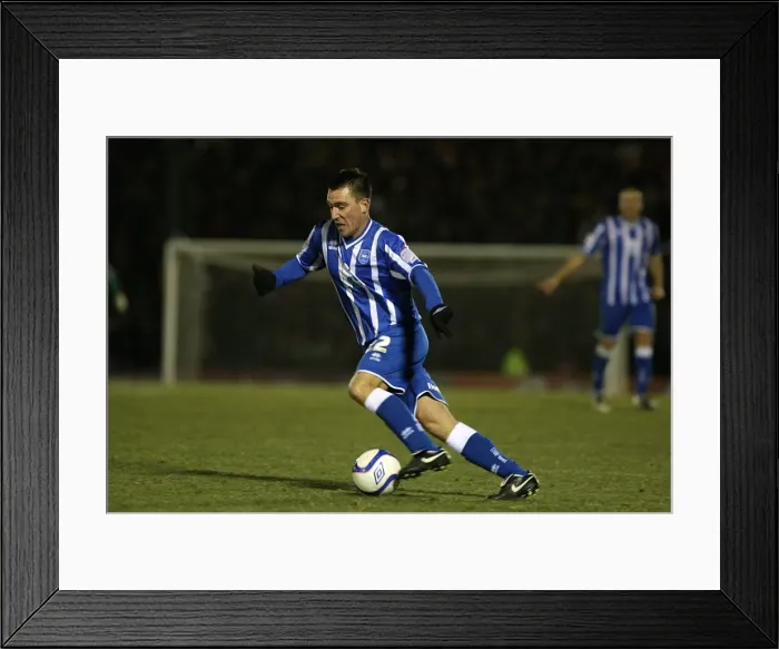 Framed Print : A Fierce FA Cup Battle: Brighton & Hove Albion vs FC United of Manchester (Away) - Season 2010-11 Framed Print : A Fierce FA Cup Battle: Brighton & Hove Albion vs FC United of Manchester (Away) - Season 2010-11