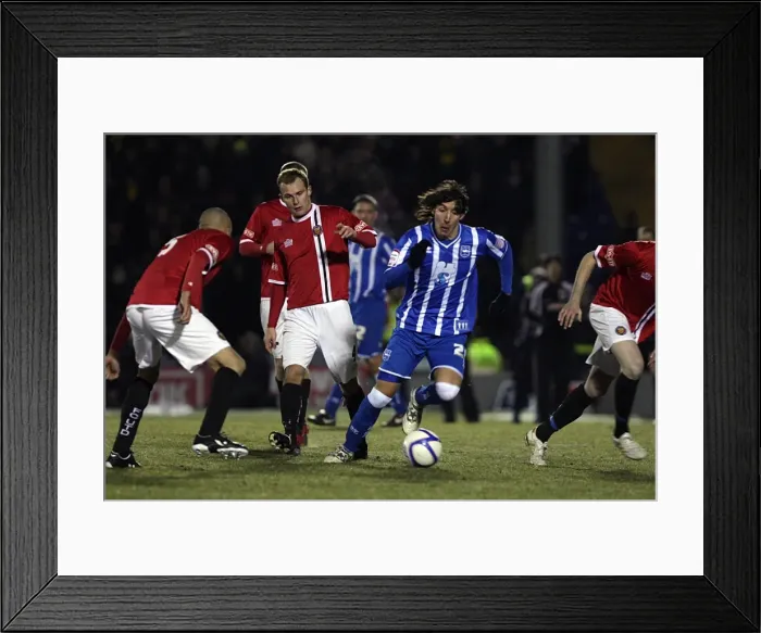 Framed Print : Brighton & Hove Albion at FC United of Manchester (2010-11) - Away Game Framed Print : Brighton & Hove Albion at FC United of Manchester (2010-11) - Away Game
