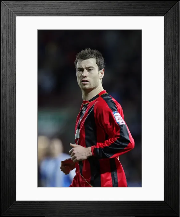 Framed Print : Ashley Barnes of Brighton & Hove Albion FC Framed Print : Ashley Barnes of Brighton & Hove Albion FC