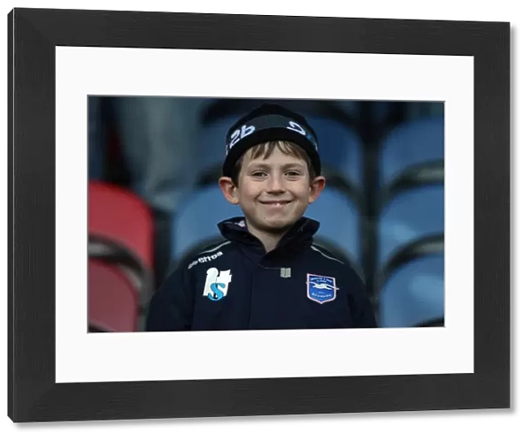A young fan at Huddersfield Town, December 2010