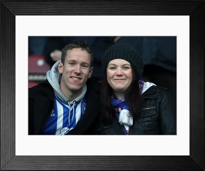 Framed Print : Sea of Seagulls: A Sea of Brighton and Hove Albion FC Fans at Huddersfield Town, December 2010 Framed Print : Sea of Seagulls: A Sea of Brighton and Hove Albion FC Fans at Huddersfield Town, December 2010