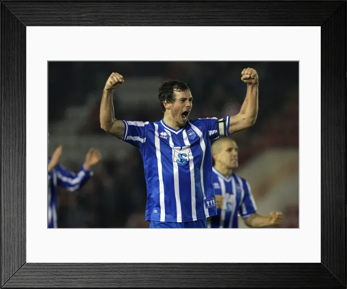 Framed Print : Gordon Greer: The Unyielding Icon of Brighton and Hove Albion FC Framed Print : Gordon Greer: The Unyielding Icon of Brighton and Hove Albion FC