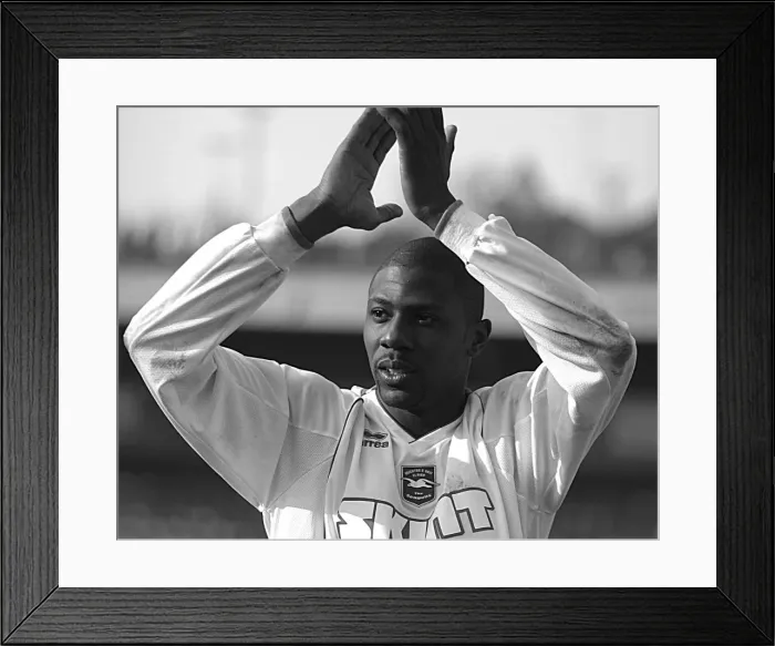 Framed Print : Baz Savage: A Brighton and Hove Albion FC Legend Framed Print : Baz Savage: A Brighton and Hove Albion FC Legend