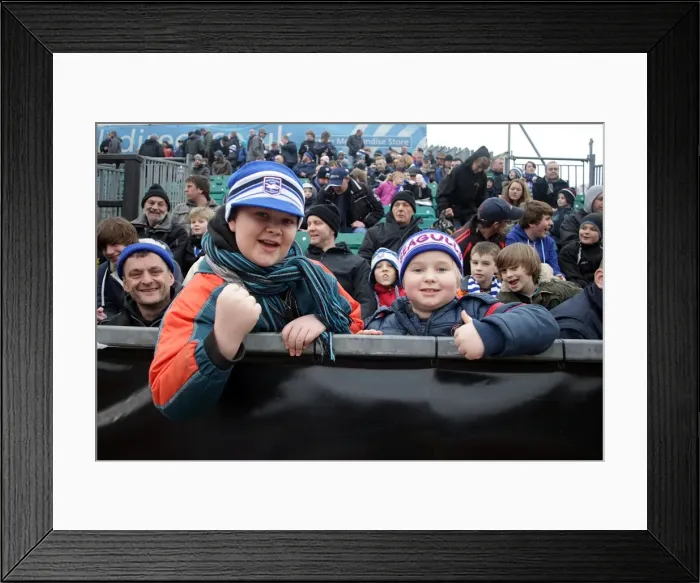 Framed Print : Brighton & Hove Albion: 2010-11 Home Games vs. Peterborough United Framed Print : Brighton & Hove Albion: 2010-11 Home Games vs. Peterborough United