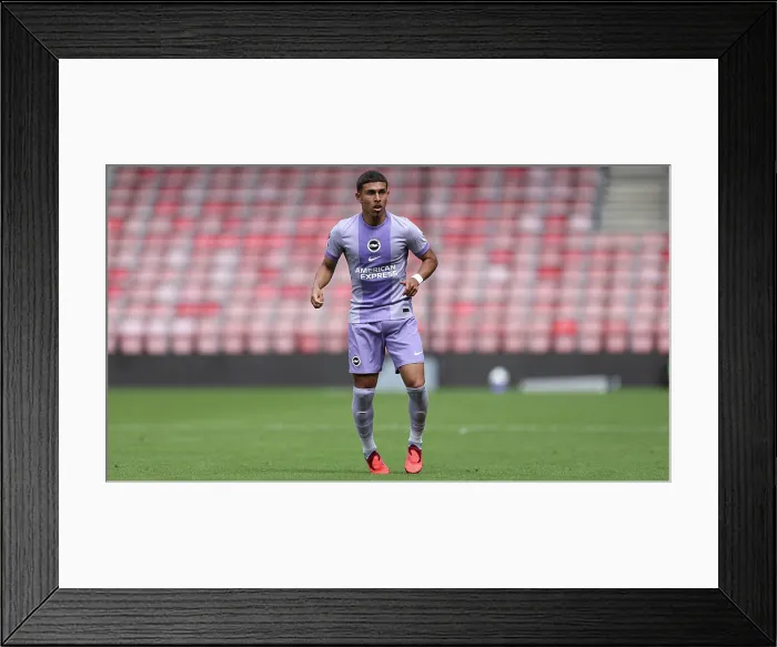 Framed Print : Southampton v Brighton and Hove Albion Pre Season Friendly 02AUG25