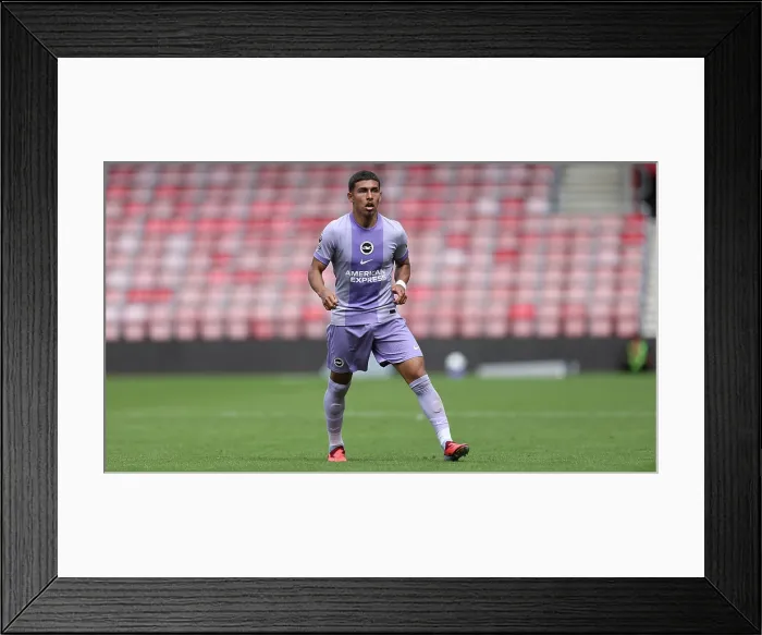 Framed Print : Southampton v Brighton and Hove Albion Pre Season Friendly 02AUG25