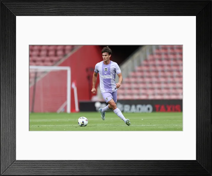 Framed Print : Southampton v Brighton and Hove Albion Pre Season Friendly 02AUG25