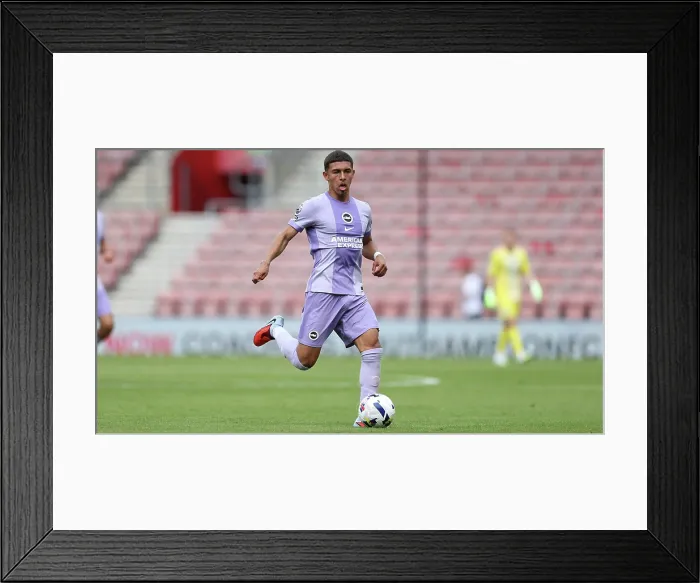 Framed Print : Southampton v Brighton and Hove Albion Pre Season Friendly 02AUG25