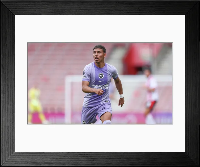 Framed Print : Southampton v Brighton and Hove Albion Pre Season Friendly 02AUG25
