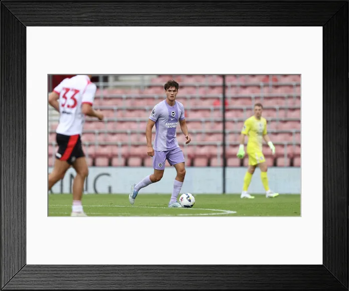 Framed Print : Southampton v Brighton and Hove Albion Pre Season Friendly 02AUG25