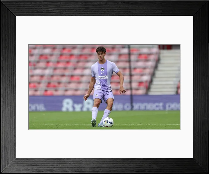 Framed Print : Southampton v Brighton and Hove Albion Pre Season Friendly 02AUG25