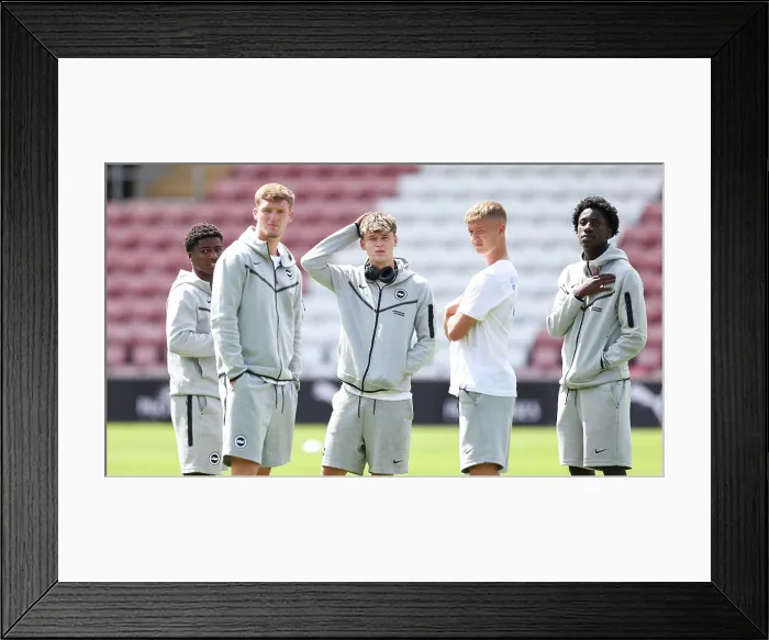 Framed Print : Southampton v Brighton and Hove Albion Pre Season Friendly 02AUG25 Framed Print : Southampton v Brighton and Hove Albion Pre Season Friendly 02AUG25