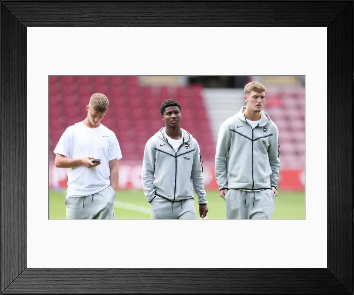 Framed Print : Southampton v Brighton and Hove Albion Pre Season Friendly 02AUG25 Framed Print : Southampton v Brighton and Hove Albion Pre Season Friendly 02AUG25